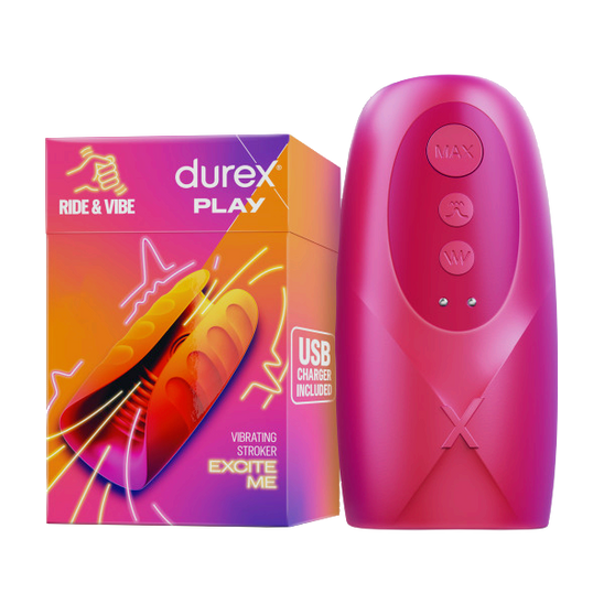 RIDE & VIBE Masturbador de pene vibrante