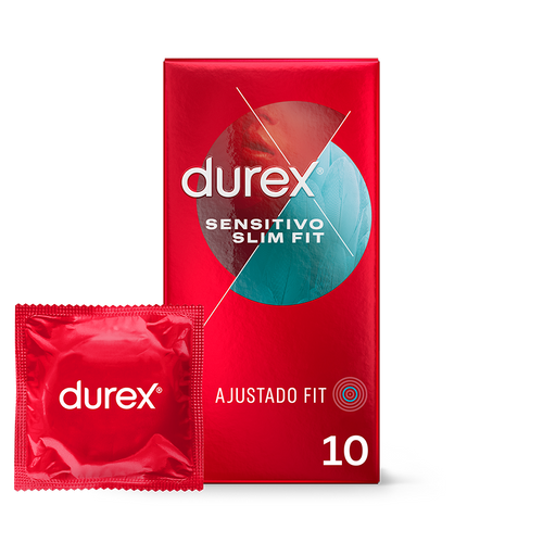 Durex ES Condoms Durex Sensitivo Slim Fit 10 Condones