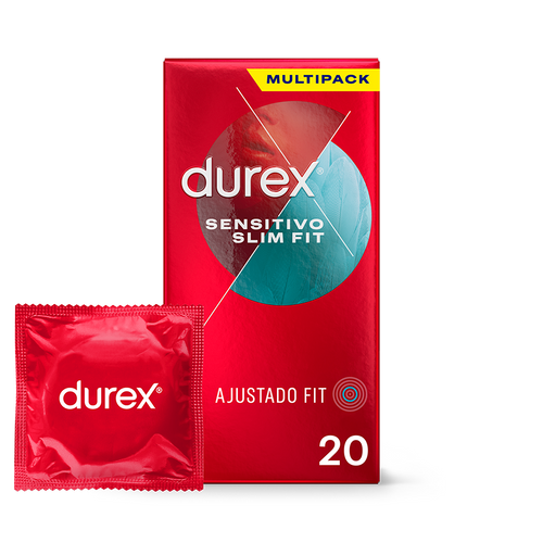 Durex ES Condoms Durex Sensitivo Slim Fit 20 Condones