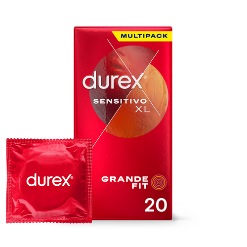 Durex ES Condoms Durex Sensitivo XL 20 Condones