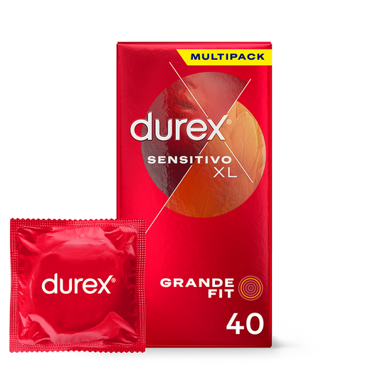 Durex ES Condoms Durex Sensitivo XL 40 Condones