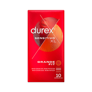 Durex España Condoms 10 Durex Sensitivo XL