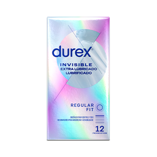 Durex España Condoms 12 Durex Invisible Extra Lubricado