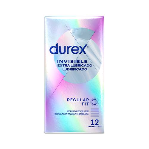 Durex España Condoms 12 Durex Invisible Extra Lubricado