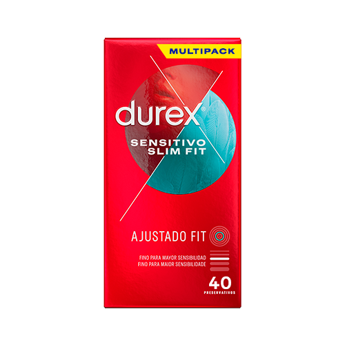 Durex España Condoms 40 Durex Sensitivo Slim Fit