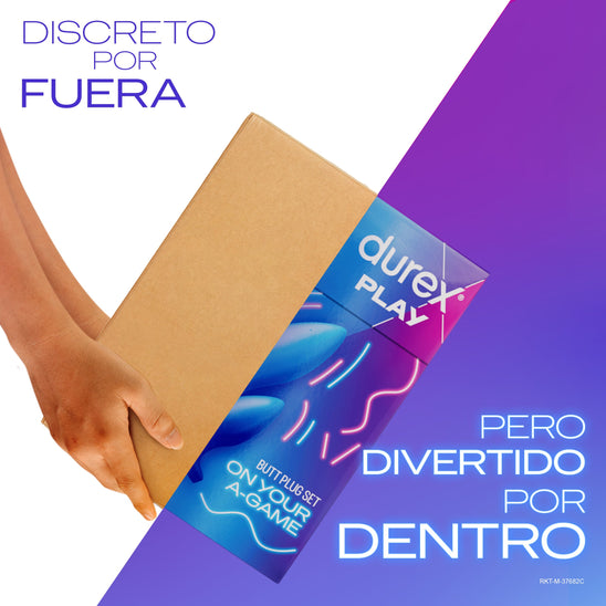 Durex España DEEP & DEEPER Set de plugs anales