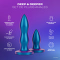 Durex España DEEP & DEEPER Set de plugs anales