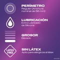 Durex ES Condoms Durex Preservativo Sin Látex 12 condones