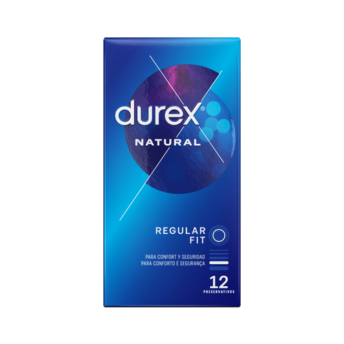 Durex ES Condoms Durex Preservativos Natural Comfort 12 Unidades Condones