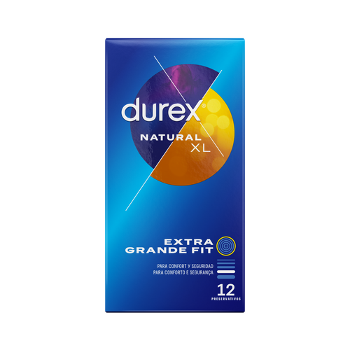 Durex ES Condoms Durex Preservativos Natural XL 12 unidades Condones