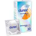 Durex España Condoms INVISIBLE XL