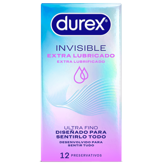 Durex Invisible Extra Lubricado